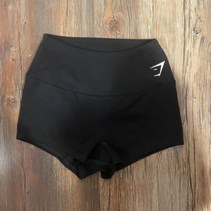 gymshark gym/spandex shorts size small women's